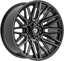 770 EDGE GLOSSY BLACK MILLED