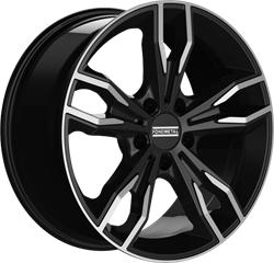 ALKE GLOSSY BLACK MACHINED