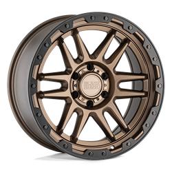 APACHE MATTE BRONZE W/ BLACK RING & BLACK BOLTS