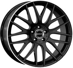 ARROW-D GLOSS BLACK MIRROR RING