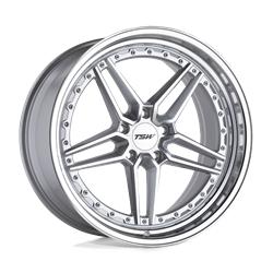 ASCARI SILVER W/ MIRROR CUT FACE & LIP