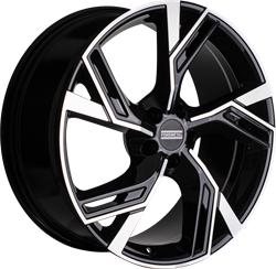 ATENA GLOSSY BLACK MACHINED