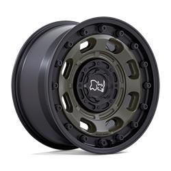 ATLAS OLIVE DRAB GREEN WITH BLACK LIP