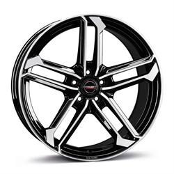 ATX black polished glossy