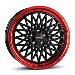 B black rim red