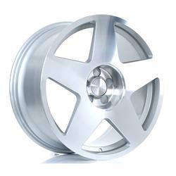 B10 SILVER POLISHED FACE