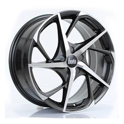 B18 GUNMETAL POLISHED FACE