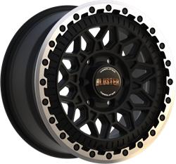 BLUSTER MATT BLACK MACHINED LIP