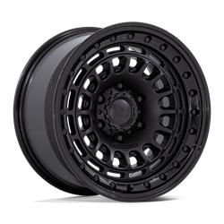 BR014 SAHARA MATTE BLACK W/ GLOSS BLACK LIP