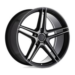 BREMEN SEMI GLOSS BLACK W/ MIRROR CUT FACE