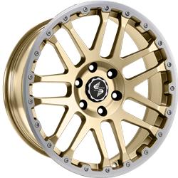 COMBAT CV MATT GOLD LIP + CAP POLISH