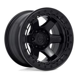 D122 BLOCK BEADLOCK MATTE BLACK WITH MATTE BLACK RING
