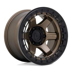 D124 BLOCK BEADLOCK MATTE BRONZE WITH MATTE BLACK RING
