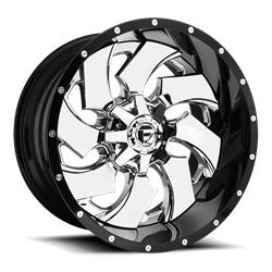 D240 CLEAVER CHROME PLATED GLOSS BLACK LIP