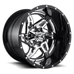 D272 ROCKER CHROME PLATED GLOSS BLACK LIP
