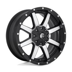 D537 MAVERICK MATTE BLACK MACHINED