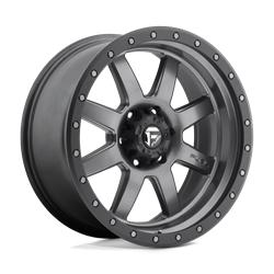 D552 TROPHY MATTE GUN METAL BLACK BEAD RING