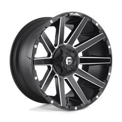 D616 CONTRA MATTE BLACK MILLED