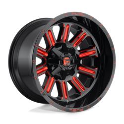 D621 HARDLINE GLOSS BLACK RED TINTED CLEAR