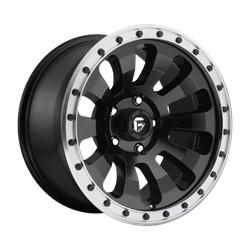 D629 TACTIC MATTE BLACK MACHINED RING