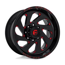 D638 VORTEX GLOSS BLACK RED TINTED CLEAR