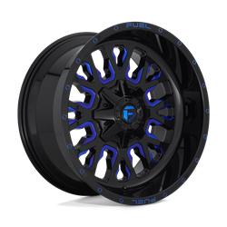 D645 STROKE GLOSS BLACK BLUE TINTED CLEAR