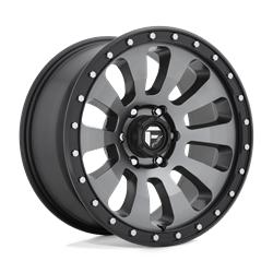 D648 TACTIC MATTE GUN METAL BLACK BEAD RING