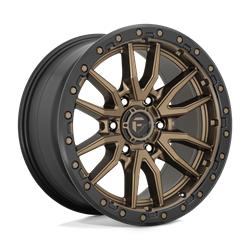 D681 REBEL MATTE BRONZE BLACK BEAD RING