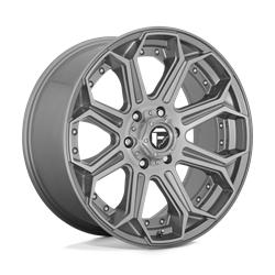 D705 SIEGE BRUSHED GUN METAL TINTED CLEAR
