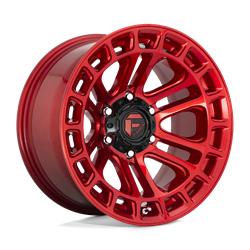 D719 HEATER CANDY RED MACHINED