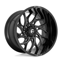 D741 RUNNER GLOSS BLACK MILLED
