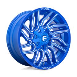 D774 TYPHOON ANODIZED BLUE MILLED