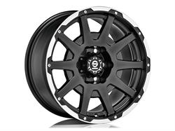 DAKAR MATT BLACK LIP POLISHED+RIVETS