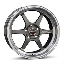 DB8GT graphite rim polished