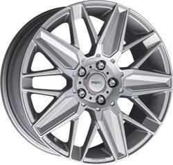 EVOLUZIONE MATT TITAN SILVER POLISHED