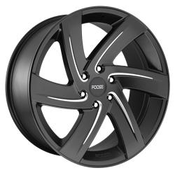 F167 BODINE MATTE BLACK MILLED