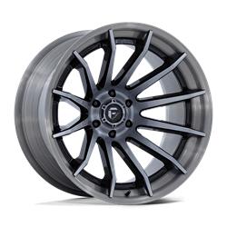 FC403 BURN GLOSS BLACK WITH BRUSHED GRAY TINT FACE & LIP