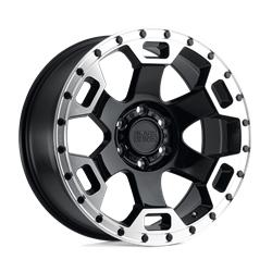 GAUNTLET GLOSS BLACK W/ MIRROR MACHINED RING