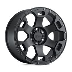 GAUNTLET SEMI GLOSS BLACK W/ GUNMETAL BOLTS