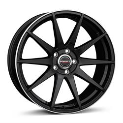 GTX black matt rim silver