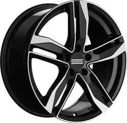 HEXIS GLOSSY BLACK MACHINED