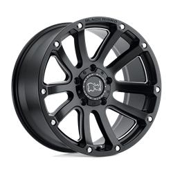 HIGHLAND MATTE BLACK W/ MILLED SPOKES