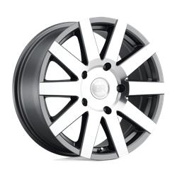JOURNEY GLOSS GUNMETAL W/ MIRROR-CUT FACE