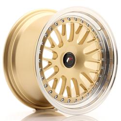 JR10 Personalizables Gold w/Machined Lip