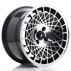 JR14 Personalizables Gloss Black Machined Face