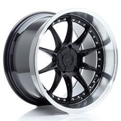 JR41 Personalizables Gloss Black w/Machined Lip