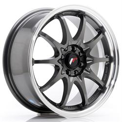 JR5 Multianclaje Gun Metal w/Machined Lip
