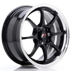 JR5 Personalizables Gloss Black w/Machined Lip