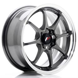JR5 Personalizables Gun Metal w/Machined Lip