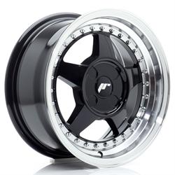 JR6 Personalizables Gloss Black w/Machined Lip